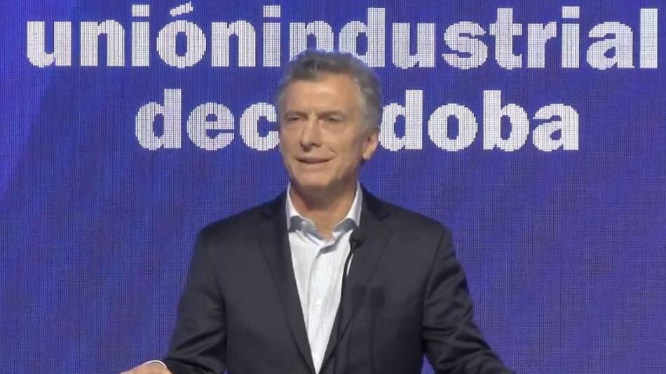 Mauricio Macri en Coloquio de Industria de Córdoba