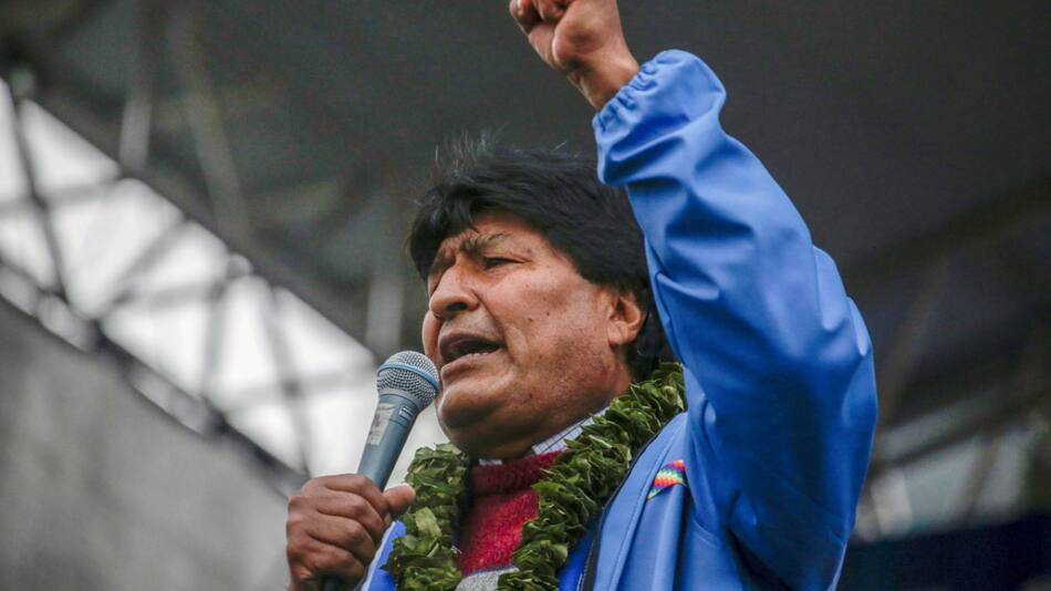 Evo Morales, expresidente boliviano. Foto: Reuters