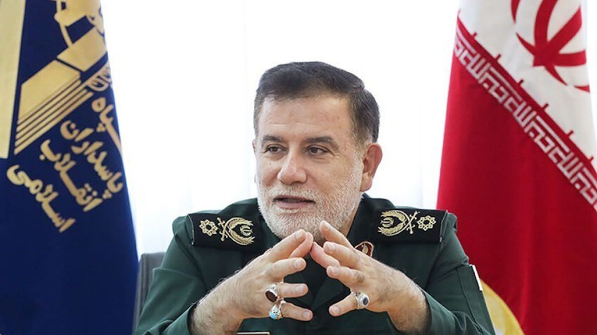 Abbas Nilfrushan, subcomandante de la Guardia Revolucionaria iraní.