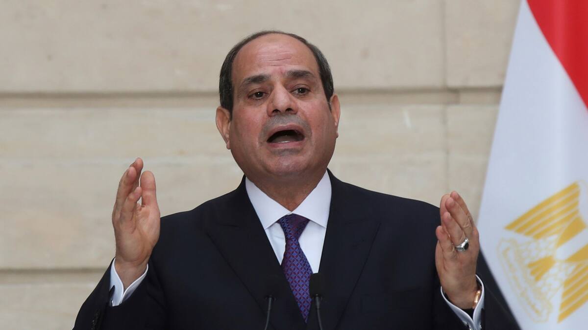Abdel Fatah al Sisi. Foto: REUTERS.