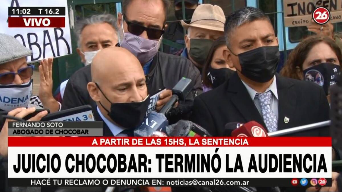 Abogado de Chocobar en el juicio, CANAL 26