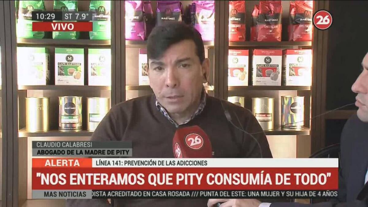 Abogado de la madre de Pity Álvarez (Canal 26)