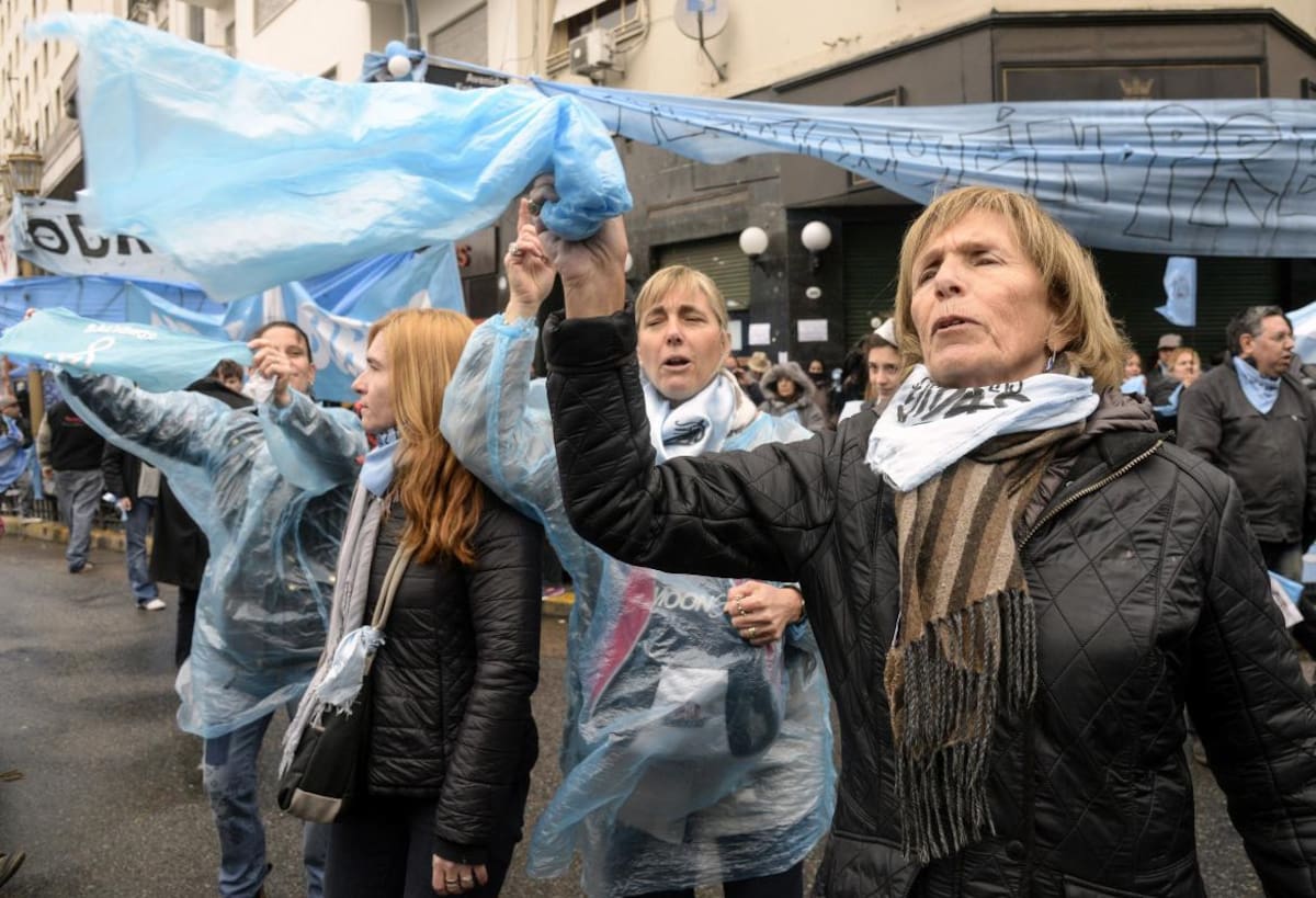 Aborto Legal, marcha antiaborto frente al Congreso, Reuters