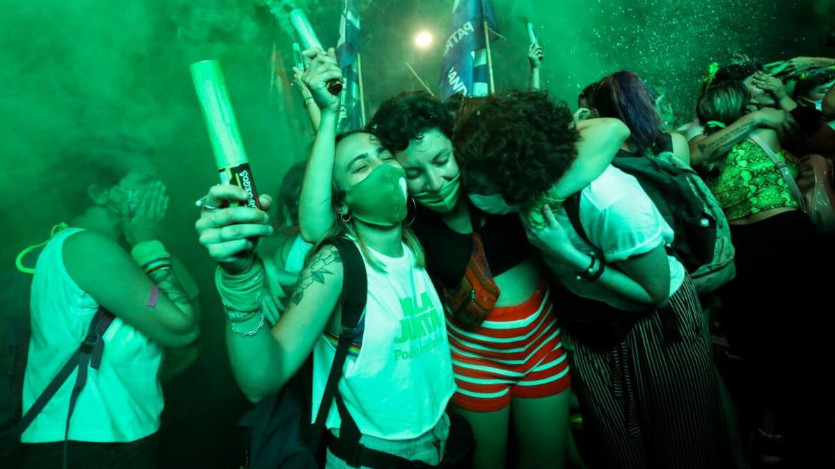 Aborto Legal ya es Ley en Argentina, un día histórico, en fotos, REUTERS