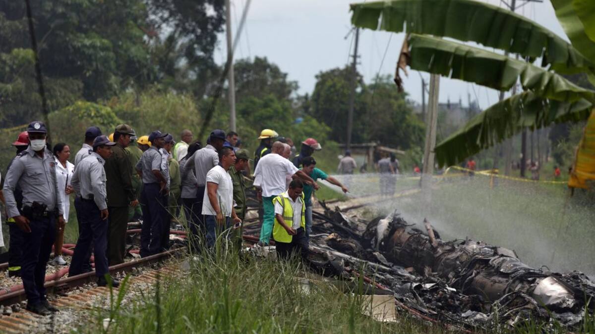 Tragedia áerea en Cuba: localizan segunda caja del avión