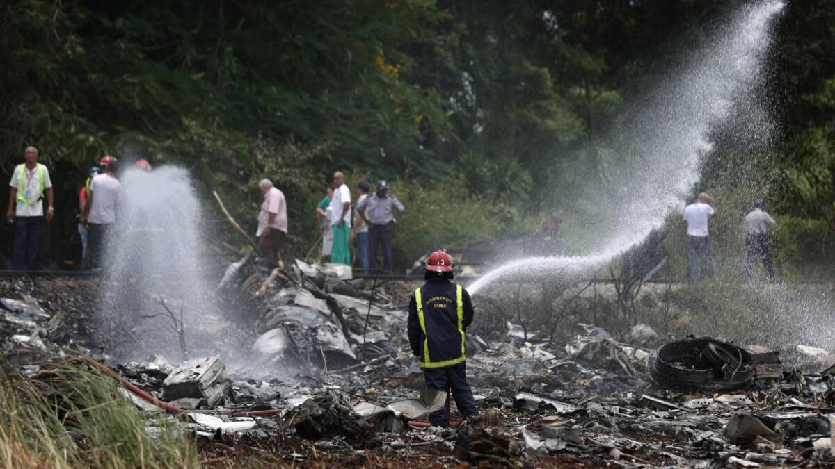 Accidente aéreo - Cuba - La Habana - REUTERS -