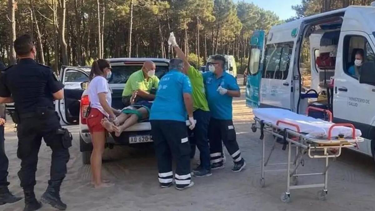 Accidente con cuatriciclo en Pinamar