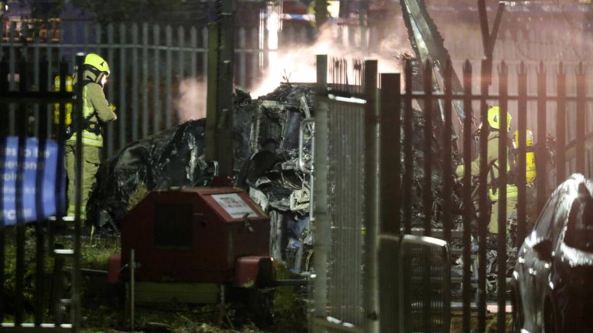 Accidente de helicóptero del presidente del Leicester (Reuters)