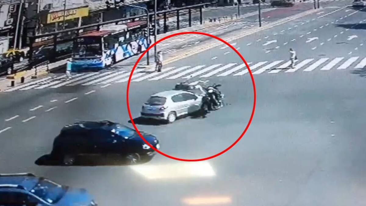 Accidente de moto de Nacho Viale