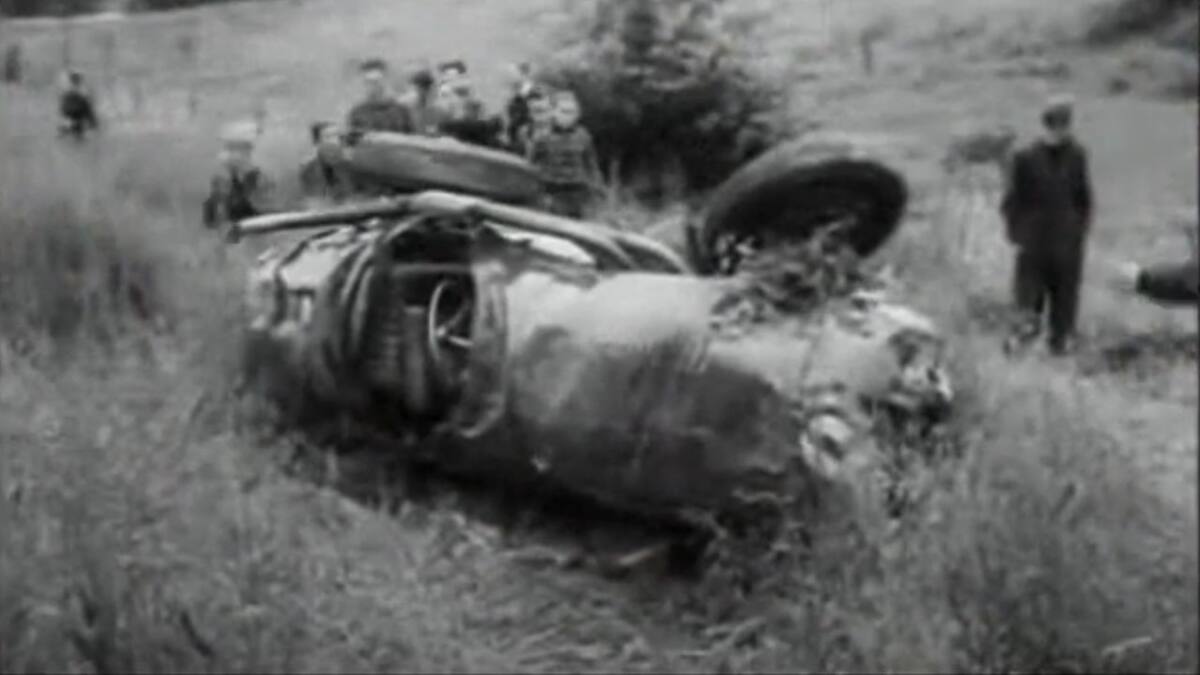 Accidente de Onofre Marimón. Foto: captura de video