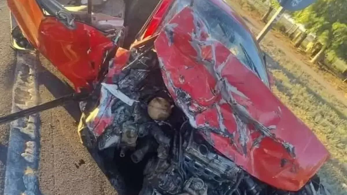 Tragedia en San Juan: murieron una beba de casi un año y sus padres en un choque frontal de dos autos