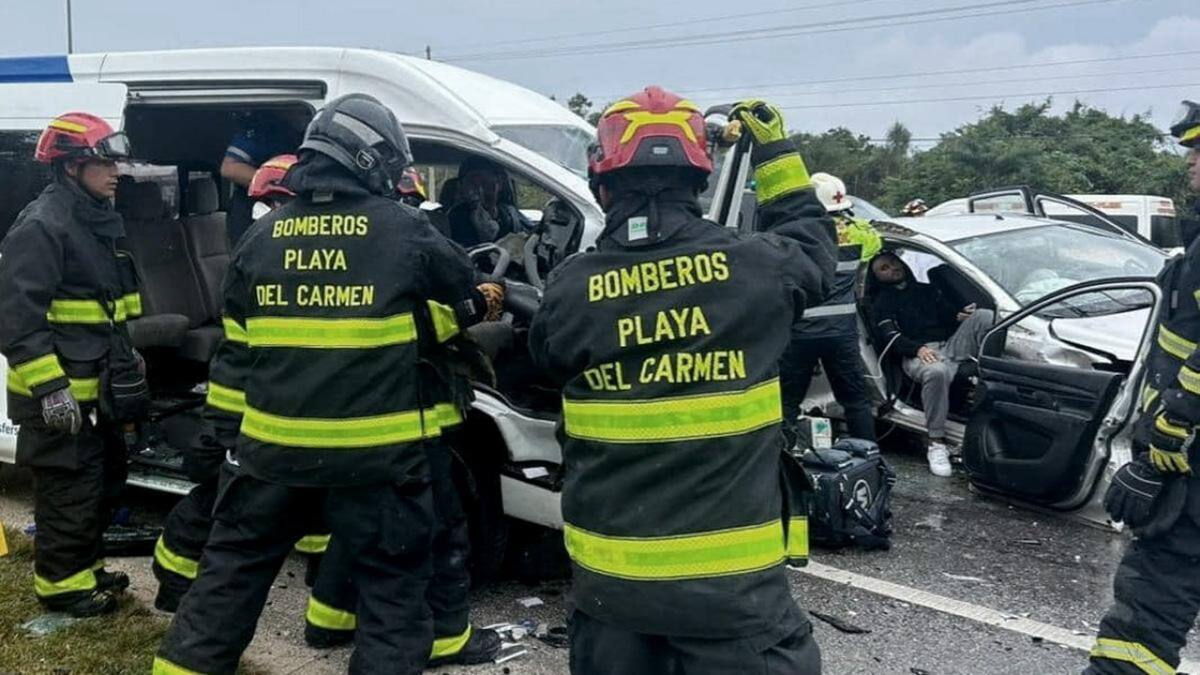 Accidente en México. Foto: Crédito FB Municipio Oficial.