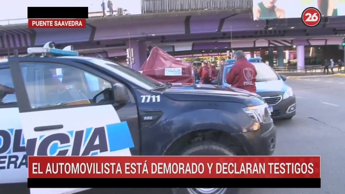 Accidente en Puente Saavedra - Canal 26