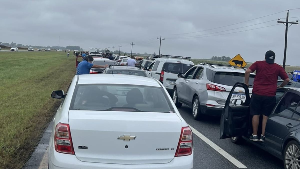 Accidente en Ruta 11. Foto: X @solotransito