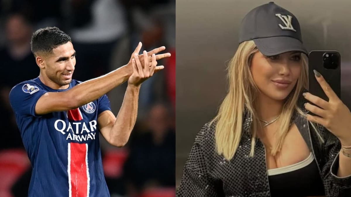 El polémico historial amoroso de Hakimi, el futbolista del PSG que fue vinculado sentimentalmente con Wanda Nara