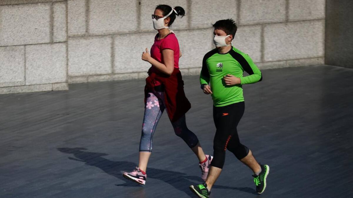 Actividades al aire libre, coronavirus, pandemia