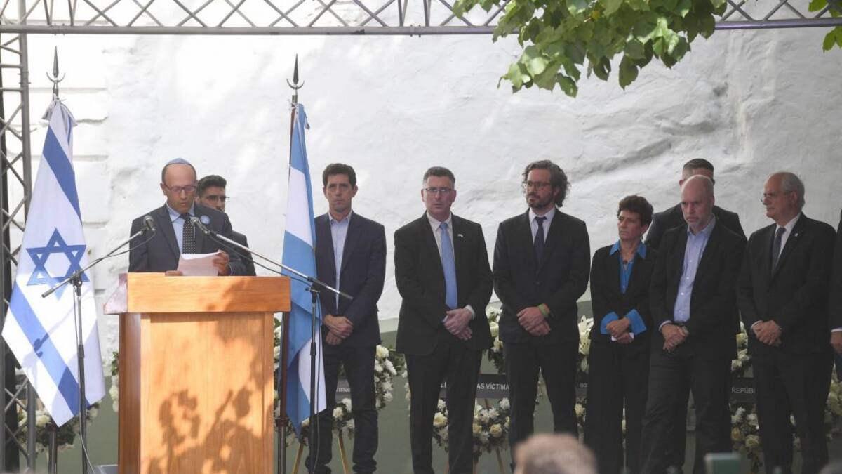 Acto por los 30 años del Atentado a la Embajada de Israel