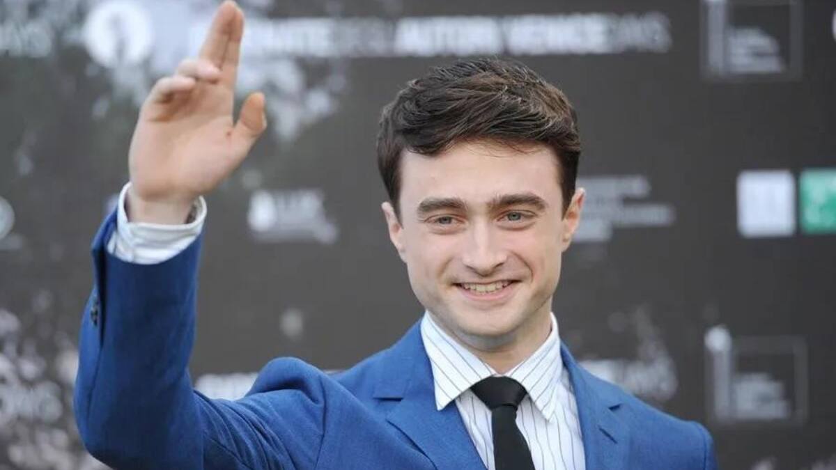 Actor de Harry Potter, Daniel Radcliffe. Foto: EFE