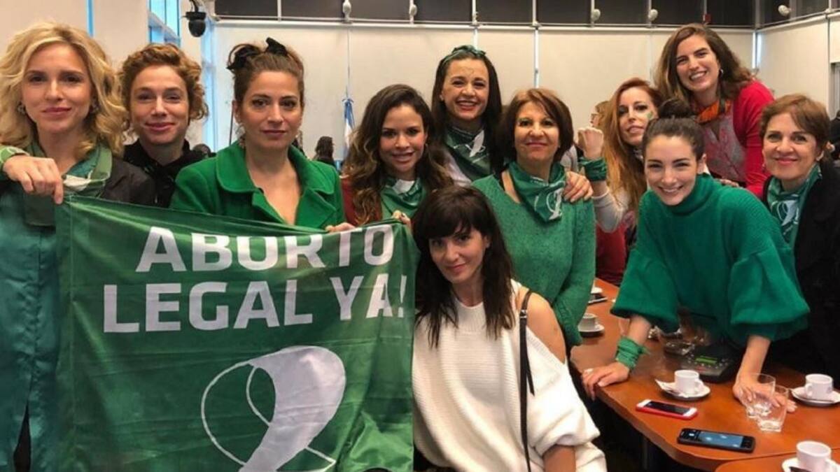 Actrices Argentinas, aborto, Congreso