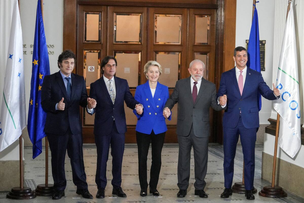 Acuerdo Mercosur y Unión Europea. Foto: Reuters.
