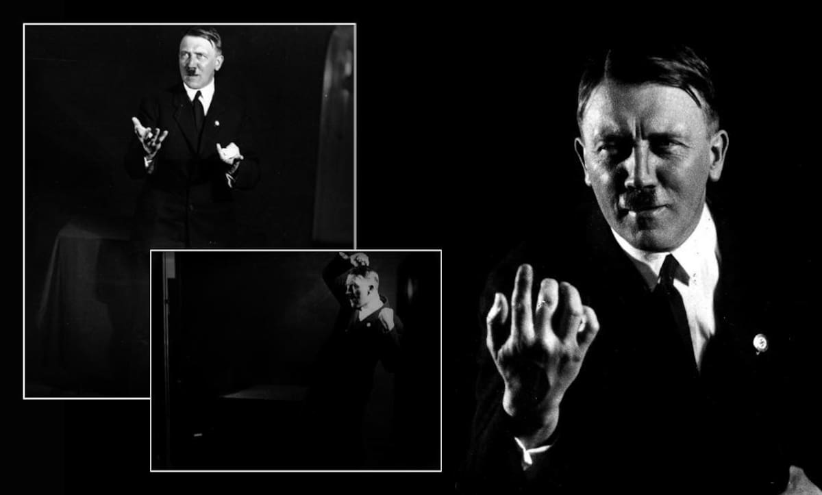 Adolf Hitler, nazismo, nazis, foto Heinrich Hoffmann