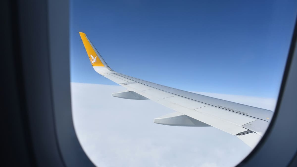 Aerolínea; avión; low cost. Foto: Unsplash.