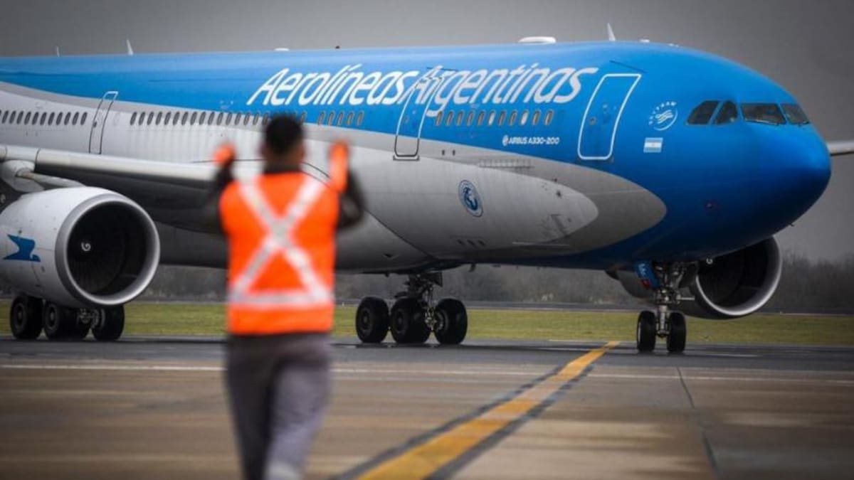 Aerolíneas Argentinas. Foto: NA.