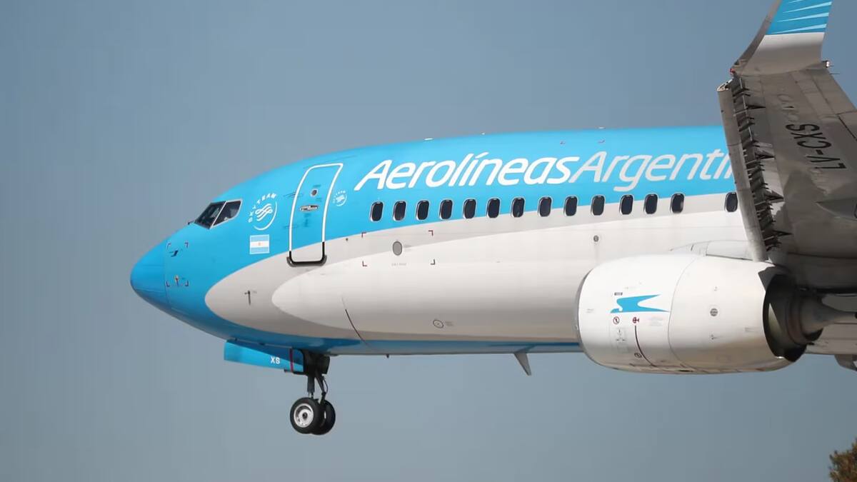 Aerolíneas Argentinas. Foto: EFE