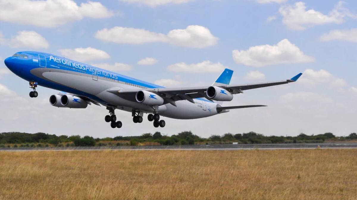 Aerolíneas Argentinas. Foto: NA