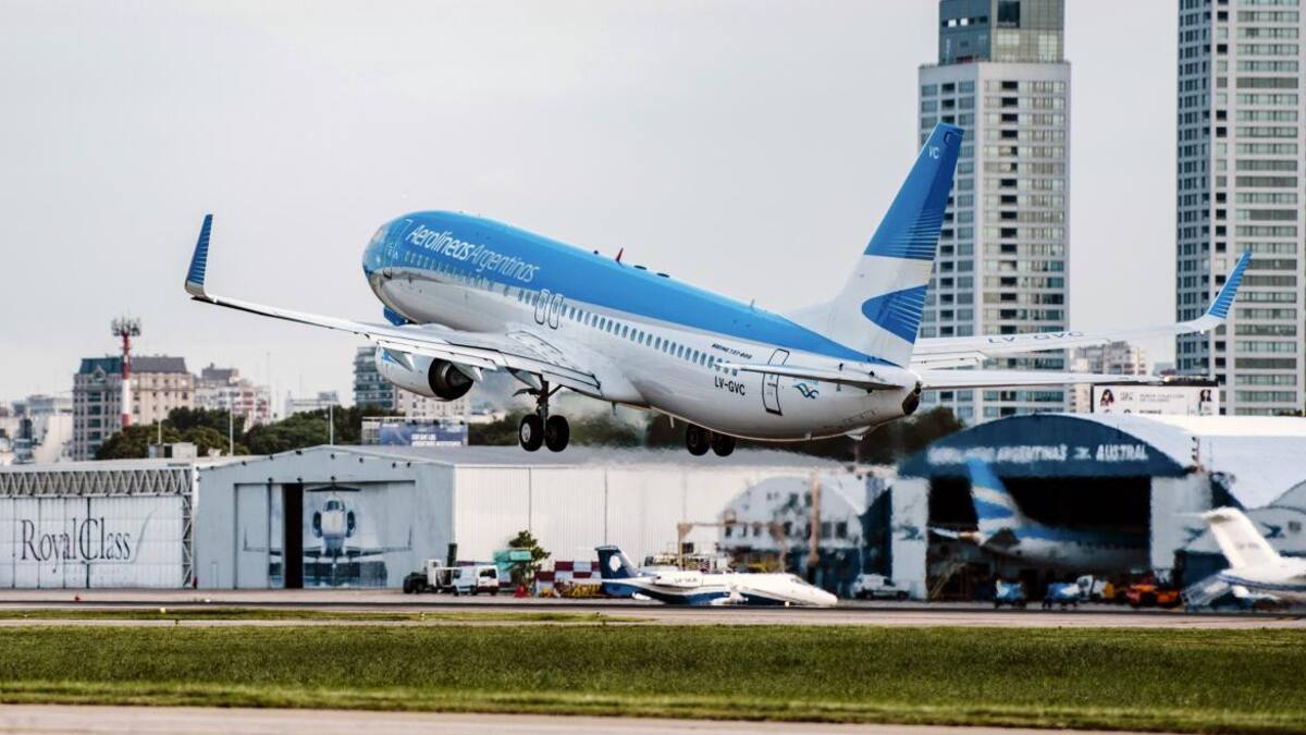 Aerolineas Argentinas. Foto: NA