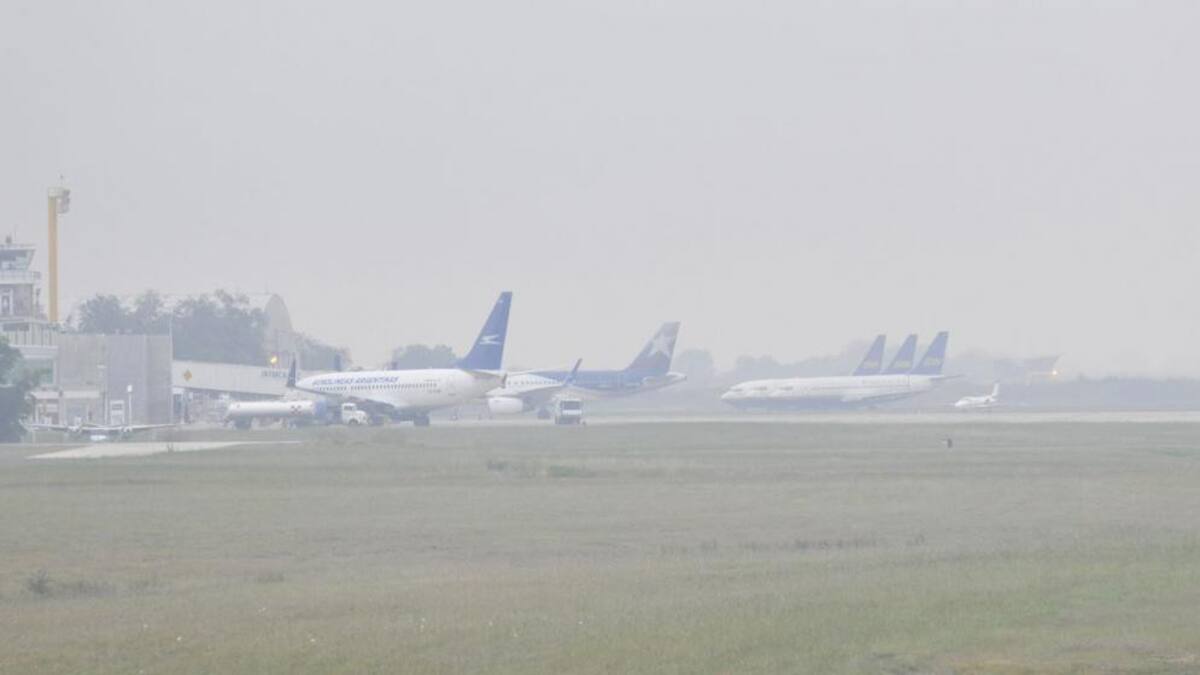 Aeropuerto de Ezeiza - Niebla