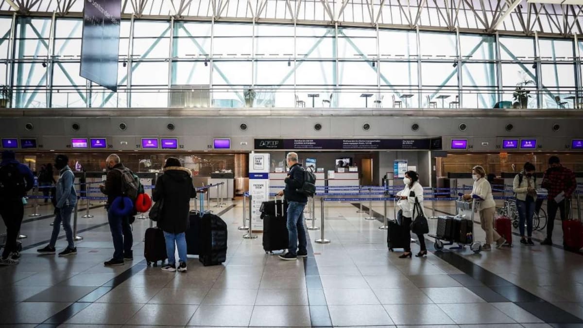 Aeropuerto de Ezeiza. Foto: EFE