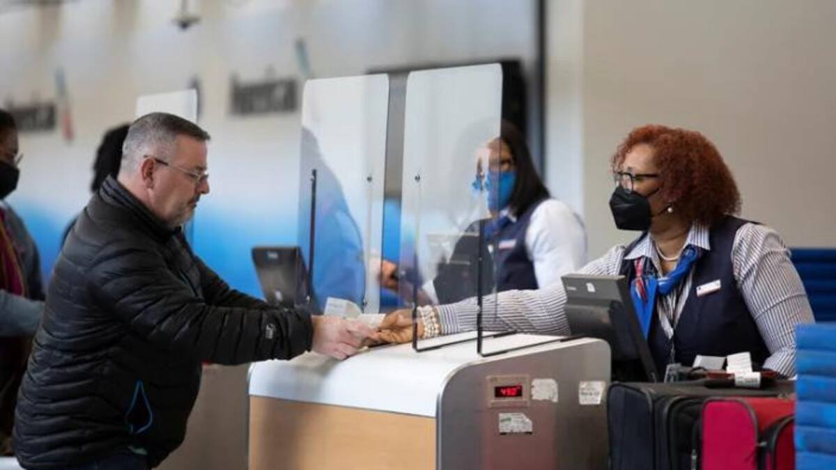 Aeropuerto en Estados Unidos. Foto: REUTERS.