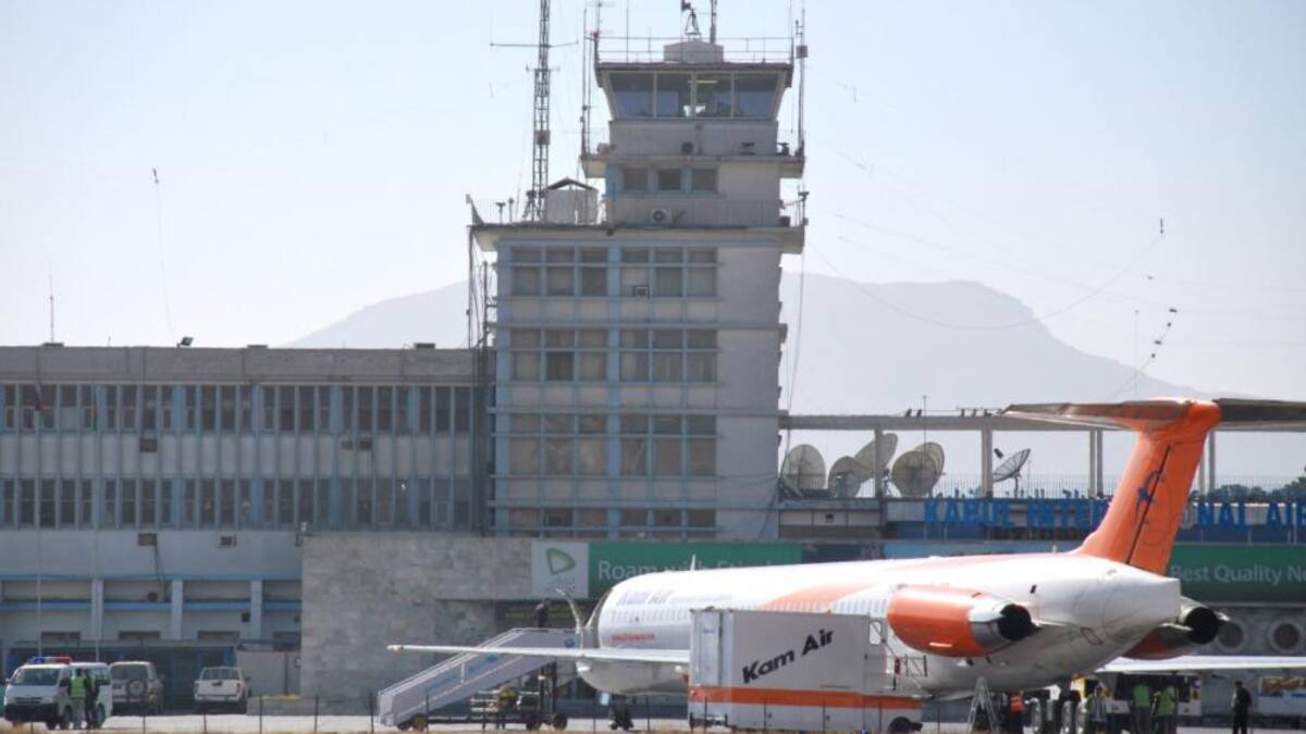 Afganistán, aeropuerto de Kabul, NA
