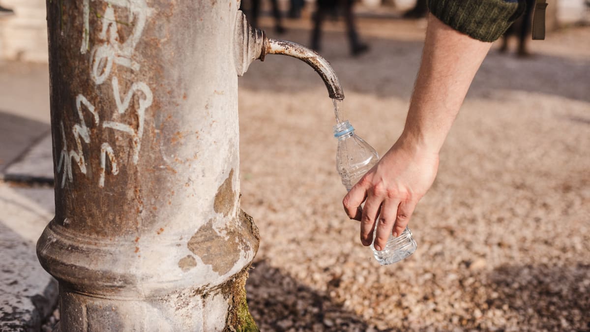 El material que podría usarse para producir agua potable. Foto Unsplash,