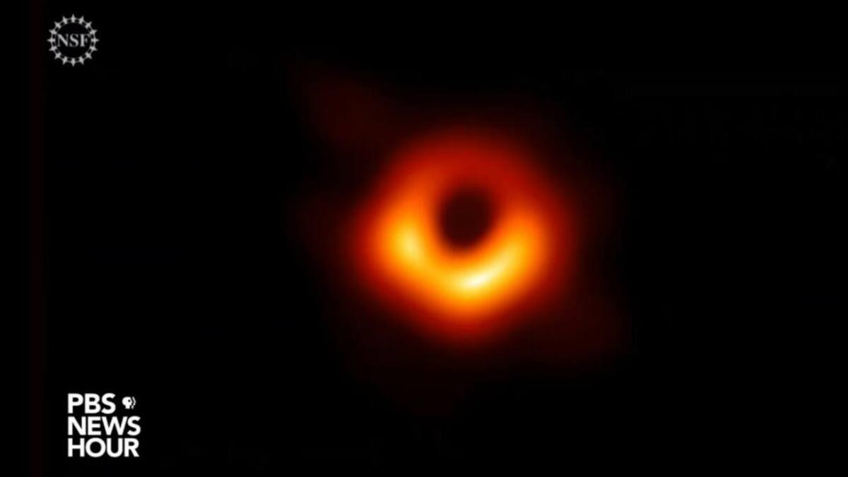 Agujero negro presentado por científicos