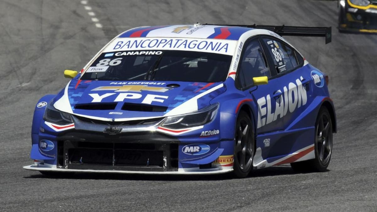 Canapino, con autoridad: se quedó con todo en el Súper TC2000 en el Autódromo Gálvez