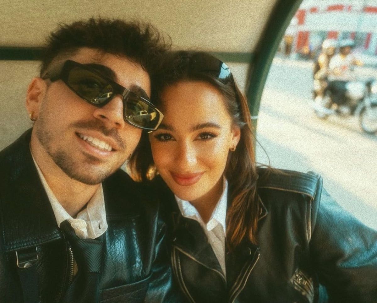 Agustín Franzoni y Flor Jazmín Peña. Foto: @agufranzoni