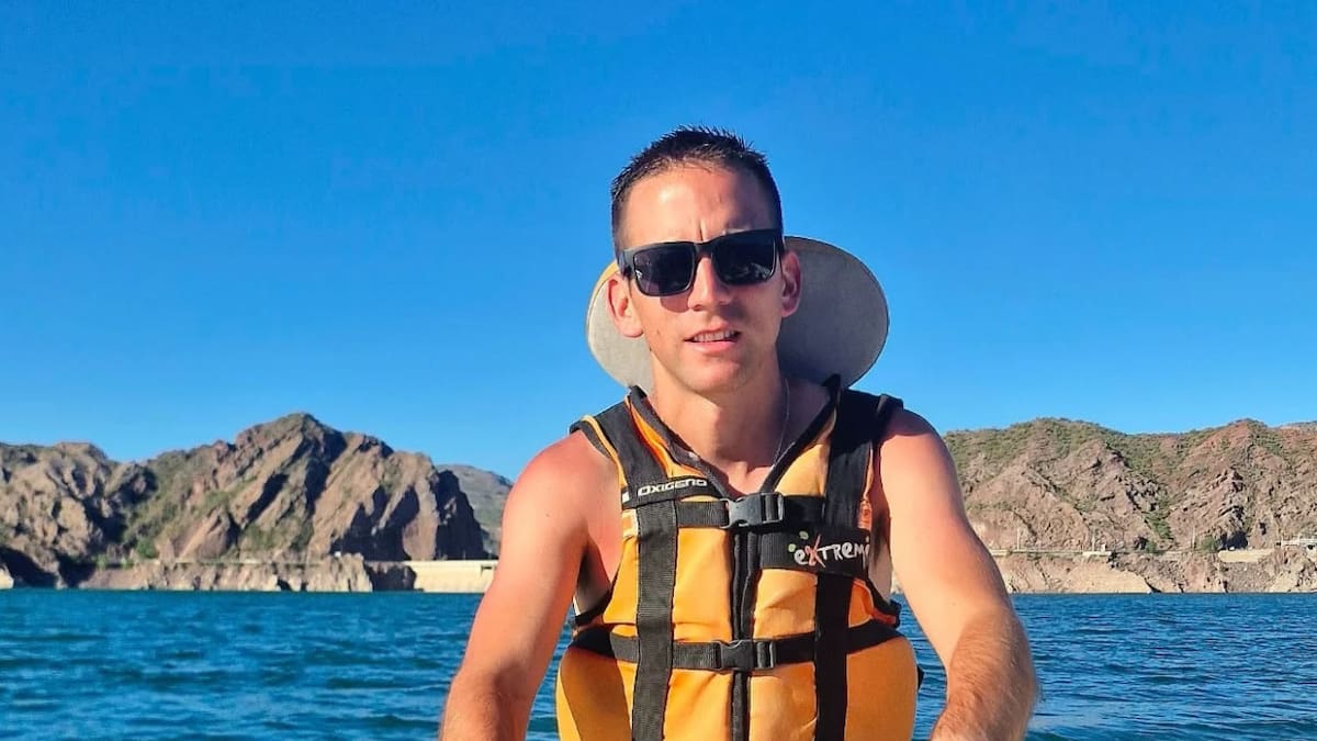 Agustín Gallo, gendarme argentino detenido en Venezuela. Foto: Instagram @agus_ollag