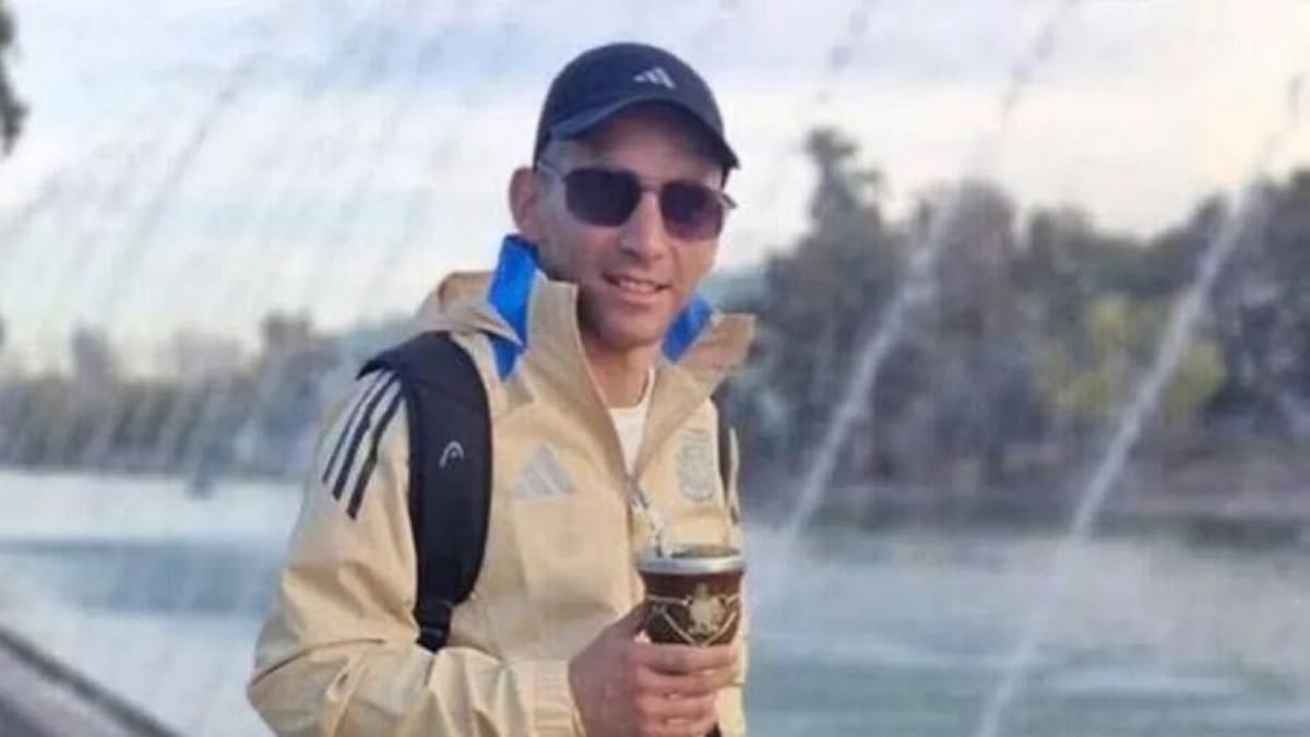 Agustín Gallo, gendarme argentino detenido en Venezuela. Foto: Redes sociales.