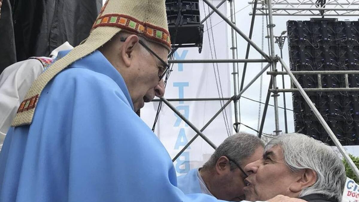 Agustín Radrizzani - Hugo Moyano Agencia NA