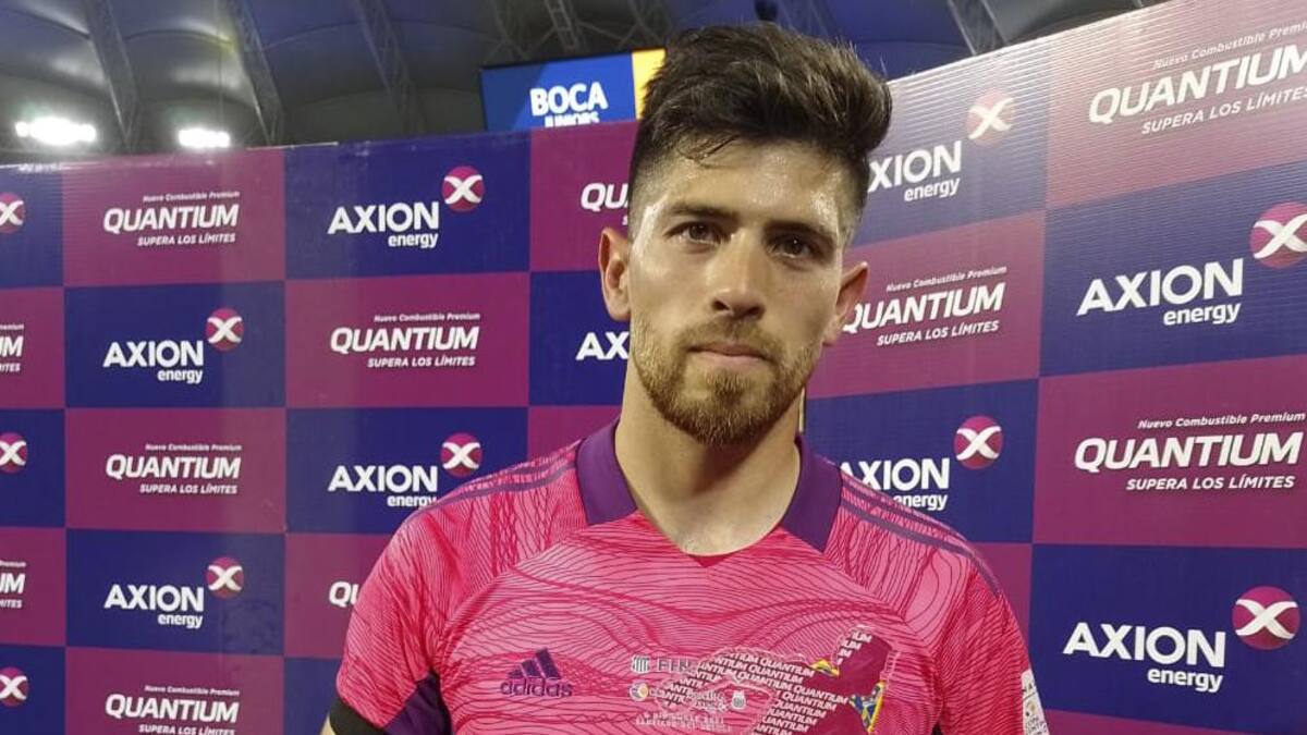 Agustín Rossi, arquero de Boca. Foto: NA.