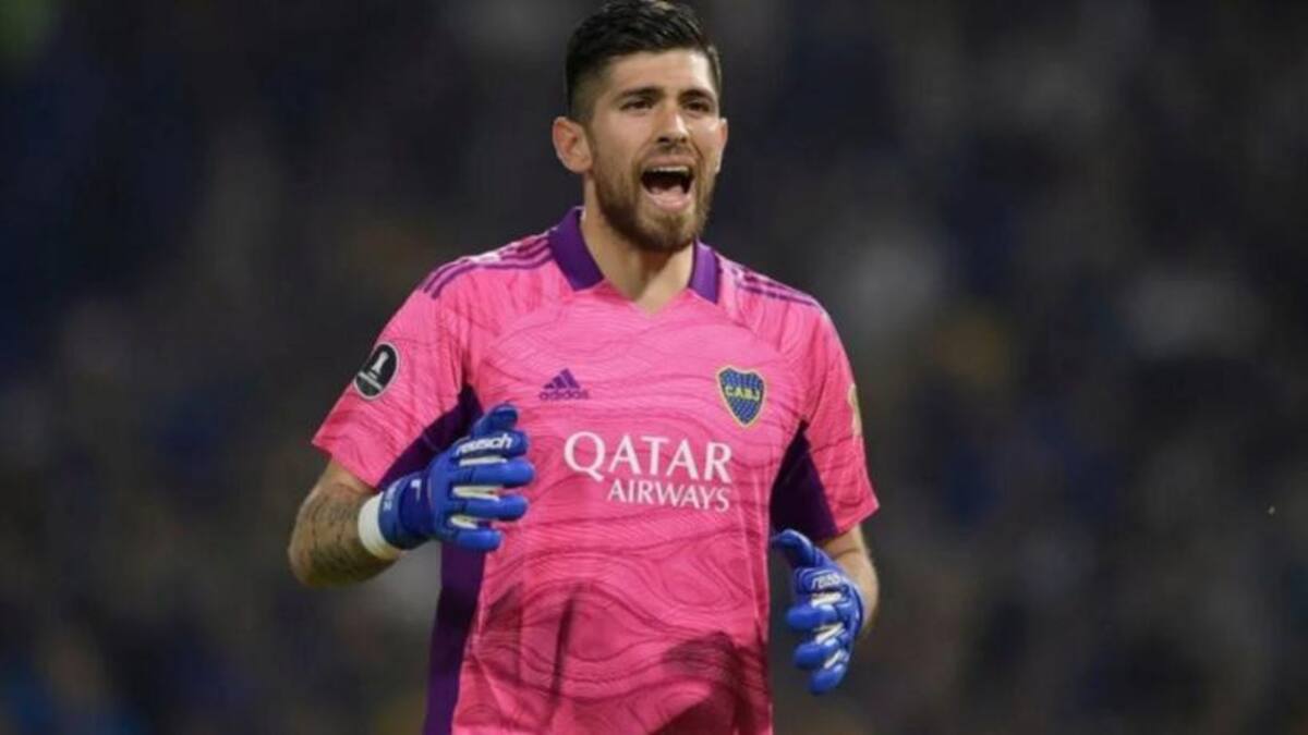 Agustín Rossi, arquero de Boca Juniors. Foto: NA.