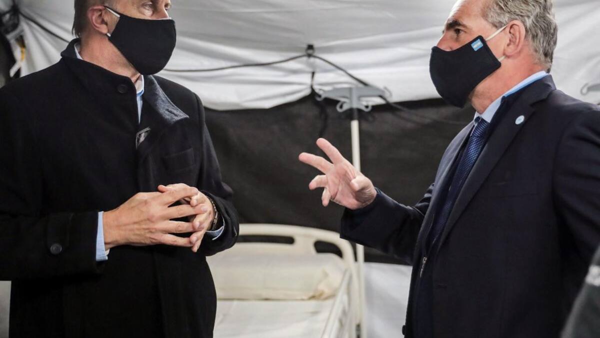 Agustín Rossi y Omar Perotti, NA