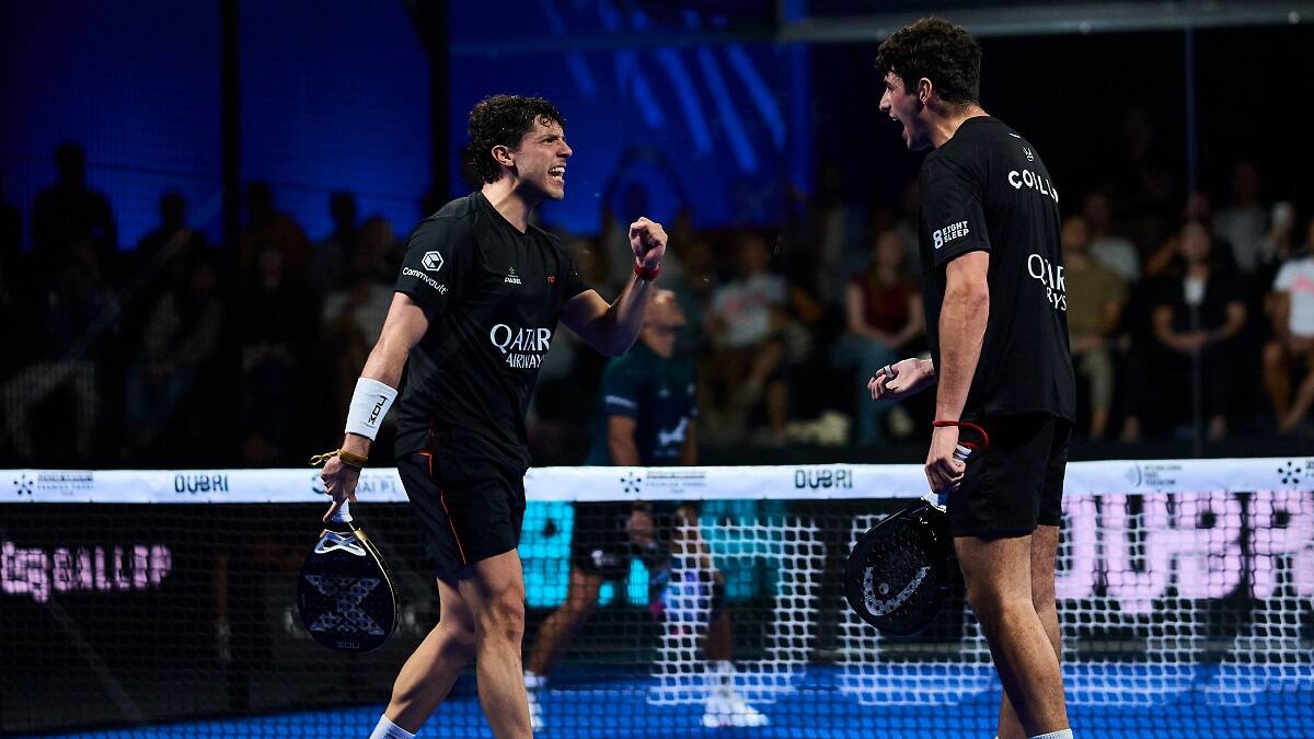 Agustín Tapia y Arturo Coello gritaron campeón en el Premier Pádel Dubai P1.