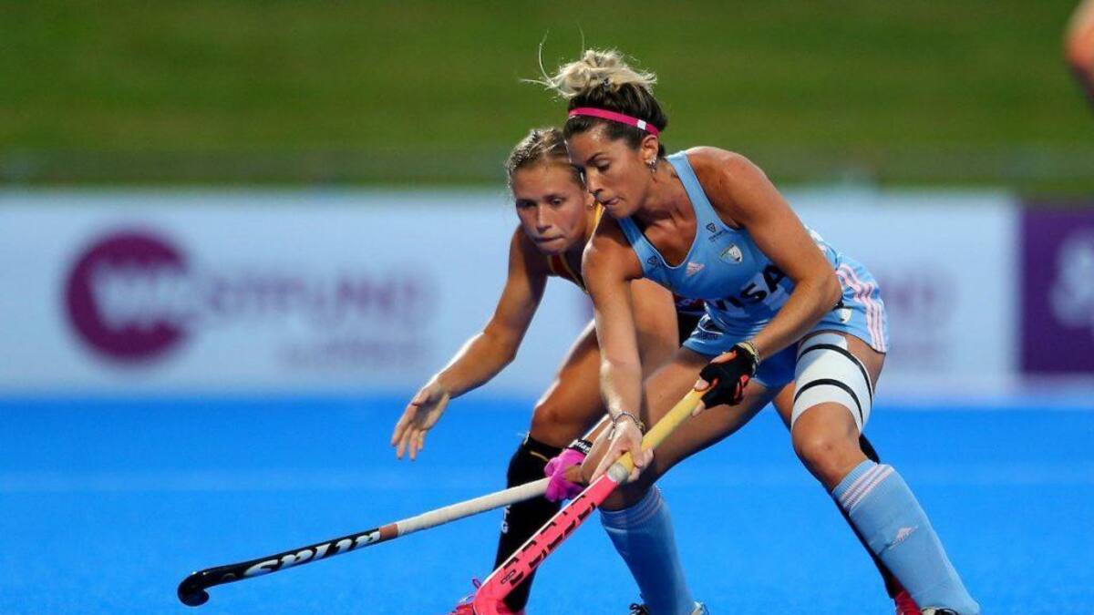 Agustina Albertario, integrante de Las Leonas