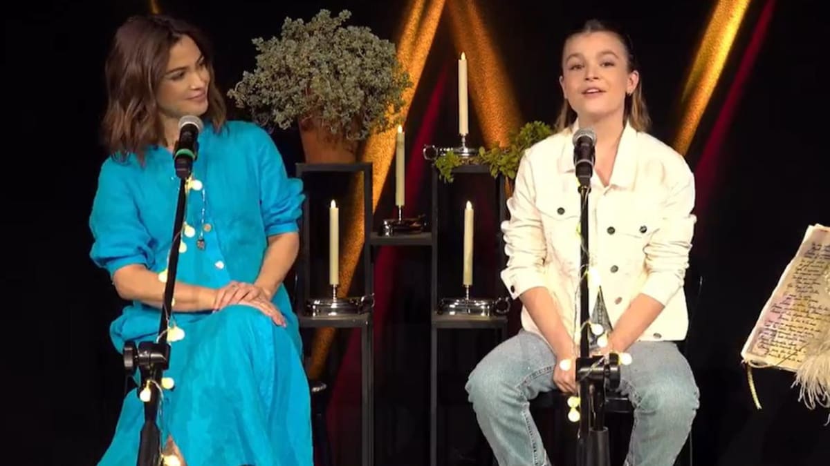 Agustina Cherri se unió a su hija: cantaron juntas un clásico de "Chiquititas"