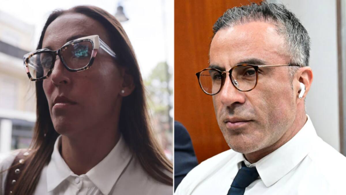 Agustina Cosachov y Leopoldo Luque.