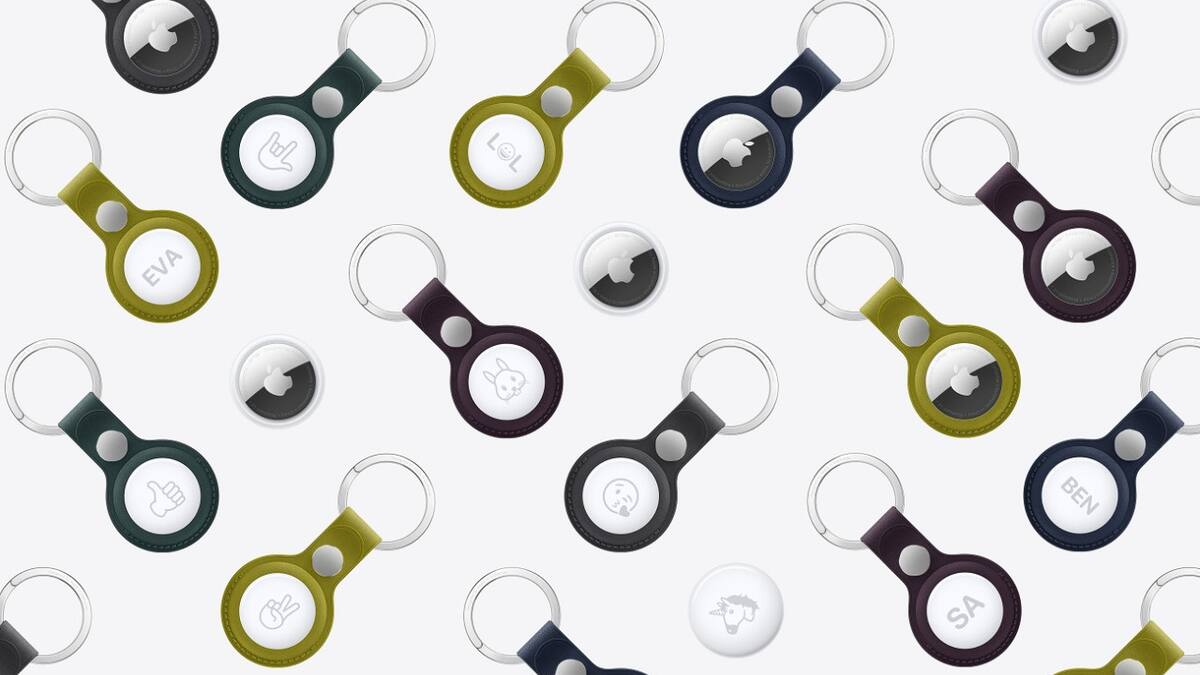 AirTag, el dispositivo rastreador de Apple. Foto: Gentileza Apple.