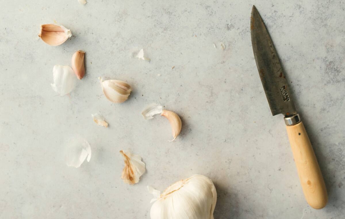 Ajo, alimento. Foto: Unsplash